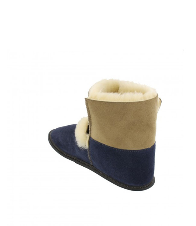 Garneau Reversed Sheepskin Bootie Navy