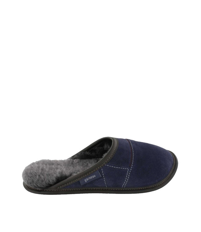 Garneau The 2-Color All Purpose Mule Navy Suede