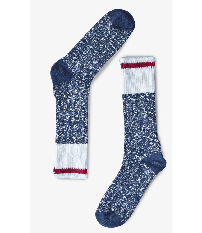 Bonnetier B0035 Adults Merino Wool Socks Blue