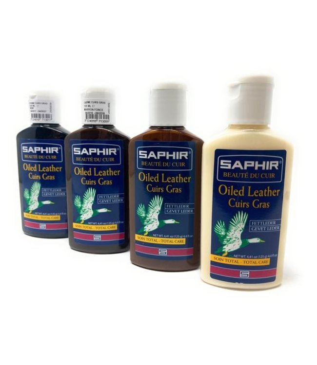 Saphir Cream Oiled Leather 125gr