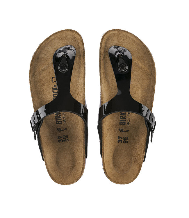 Birkenstock GIZEH NOIR VERNI