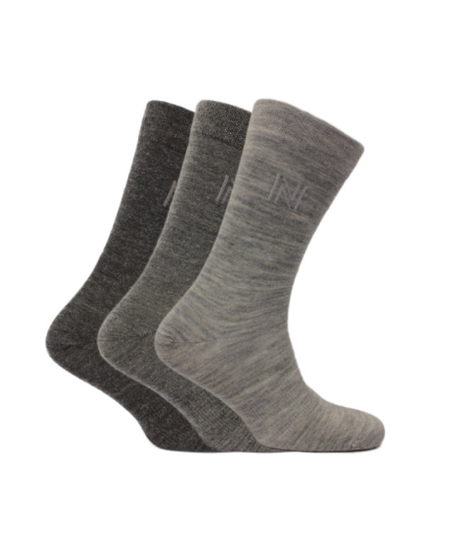 Norfolk Stockholm Gris 3 paires par paquet