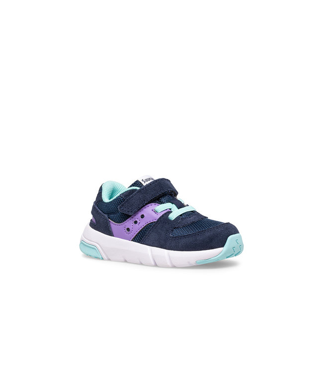 Saucony Toddler's -Jazz Lite Navy / Purple / Turquoise