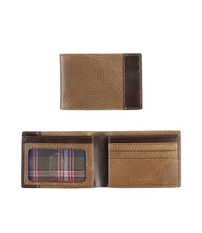 Johnston & Murphy SUPPER SLIM WALLET 46 16226 TAN
