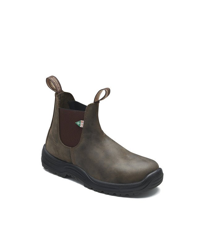 Blundstone 180 Botte de travail et de sécurité Brun Rustique