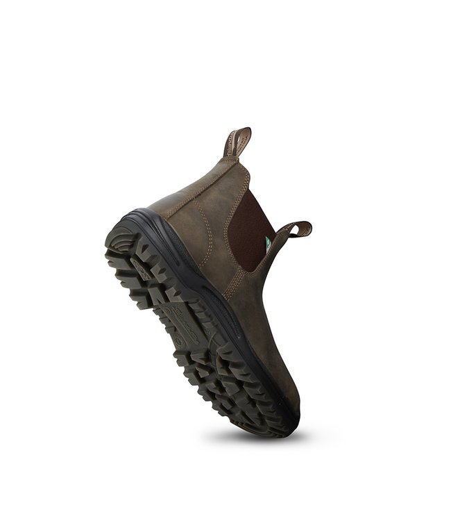 Blundstone 180 Botte de travail et de sécurité Brun Rustique