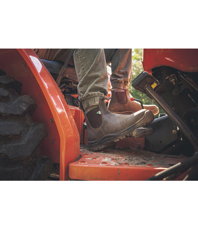 Blundstone 180 Work & Safety Boot Rustic Brown