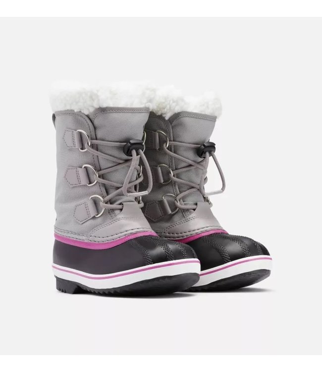 Sorel Yoot Pac Nylon Chrome Grey / Black