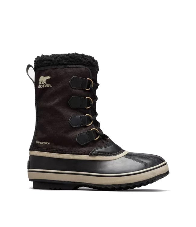 Sorel 1964 Pac Nylon Black / Ancient Fossil
