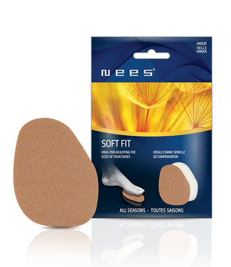 NEES SOFT FIT LATEX HALF INSOLE