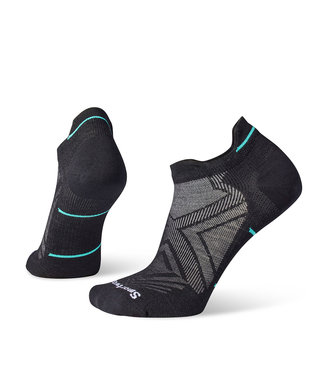 Smartwool Women's Run Zero Cushion Low Ankle Socks Black