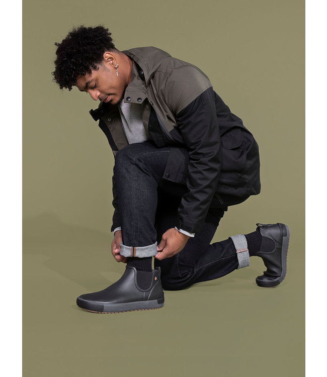 Bogs Kicker Rain Chelsea Noir