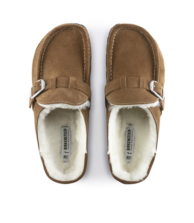 Birkenstock Buckley Shearling Tan