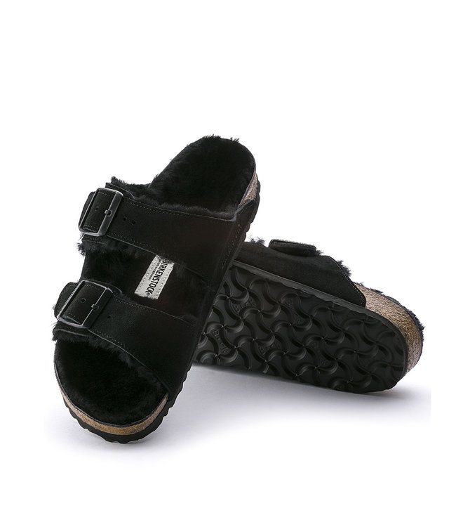 Birkenstock Arizona Shearling Black