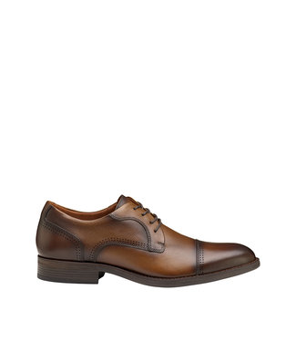 Johnston & Murphy Hawthorn Cap Toe Tan