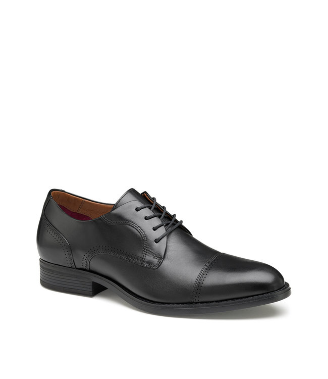 Johnston & Murphy Hawthorn Cap Toe Noir