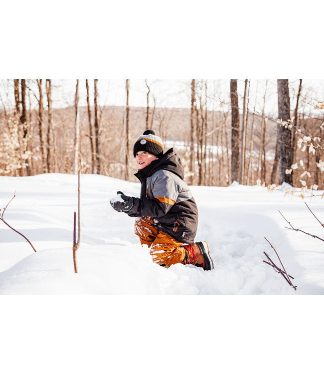 Acton Gummy Black / Tan