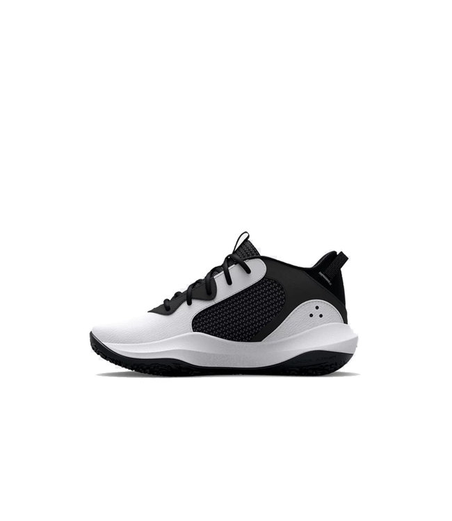 Under Armour Kid's -Lockdown 6 Basketball White / Black