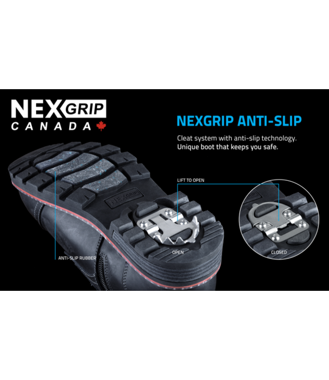 Nexgrip Ice Elizabeth 2.0 Cuir Noir