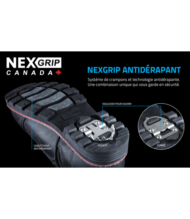 Nexgrip Ice Elizabeth 2.0 Cuir Noir