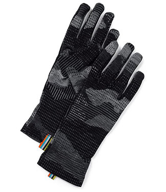 Smartwool Merino 250 Pattern Glove Black Mountain Scape