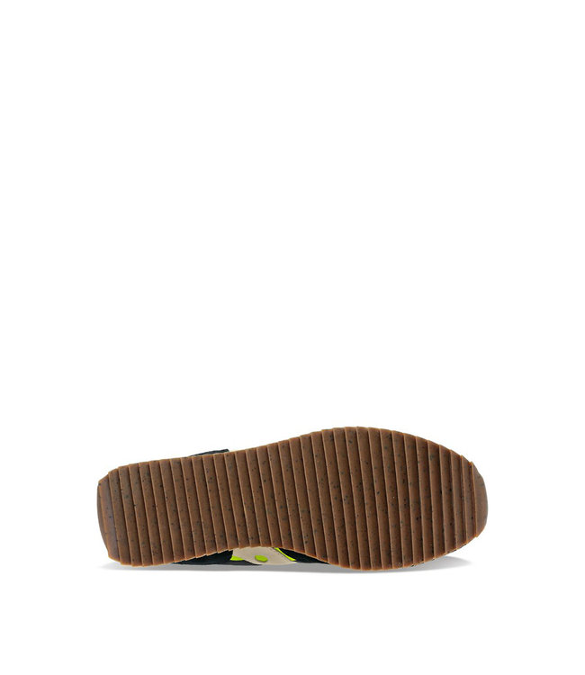 Saucony Femmes Jazz 81 Peak Premium Noir / Lime