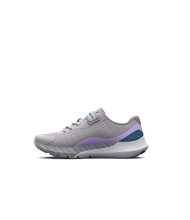 Under Armour Enfants - Surge 3 AC Gris / Mauve/ Bleu