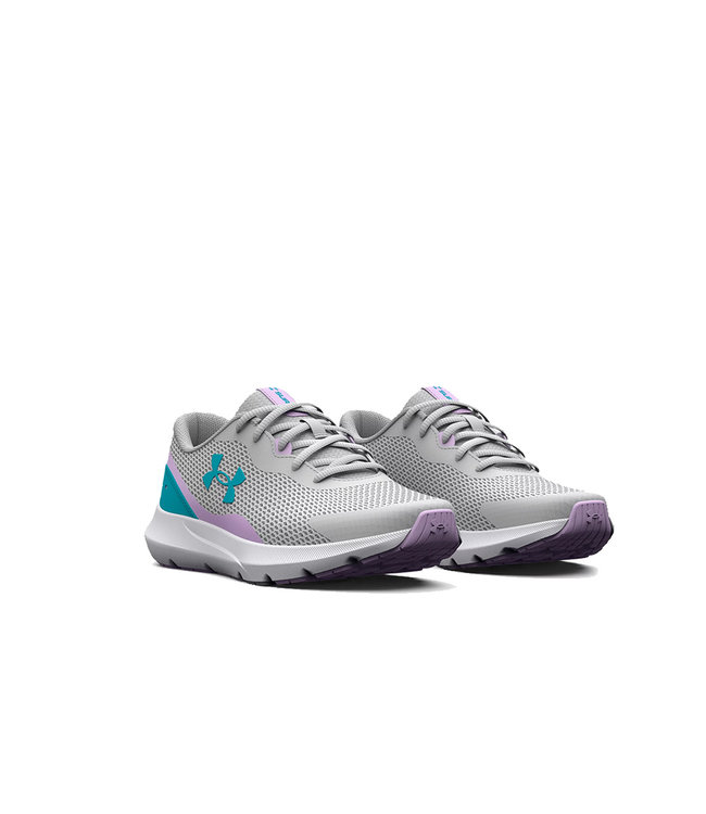 Under Armour Enfants - Surge 3 Gris / Mauve/ Bleu