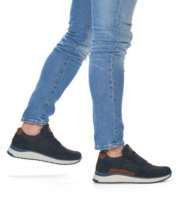 Rieker BO601 Blue / Tan