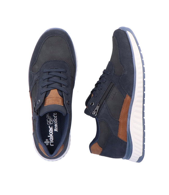 Rieker BO601 Blue / Tan