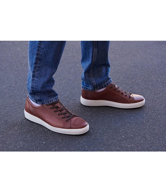Ecco Soft 7 Hommes Cognac