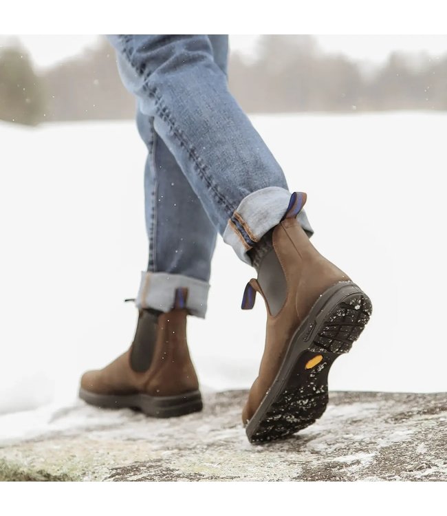 blundstones in winter