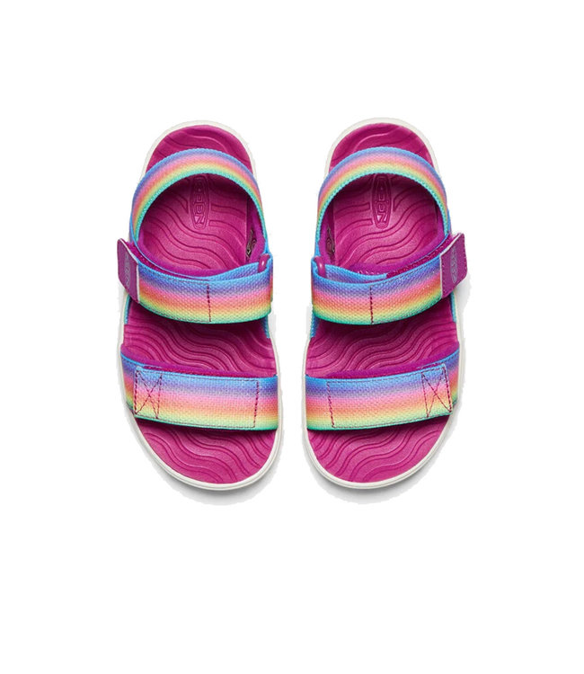 Keen Junior -Elle Backstrap Arc-en-Ciel / Fuchsia