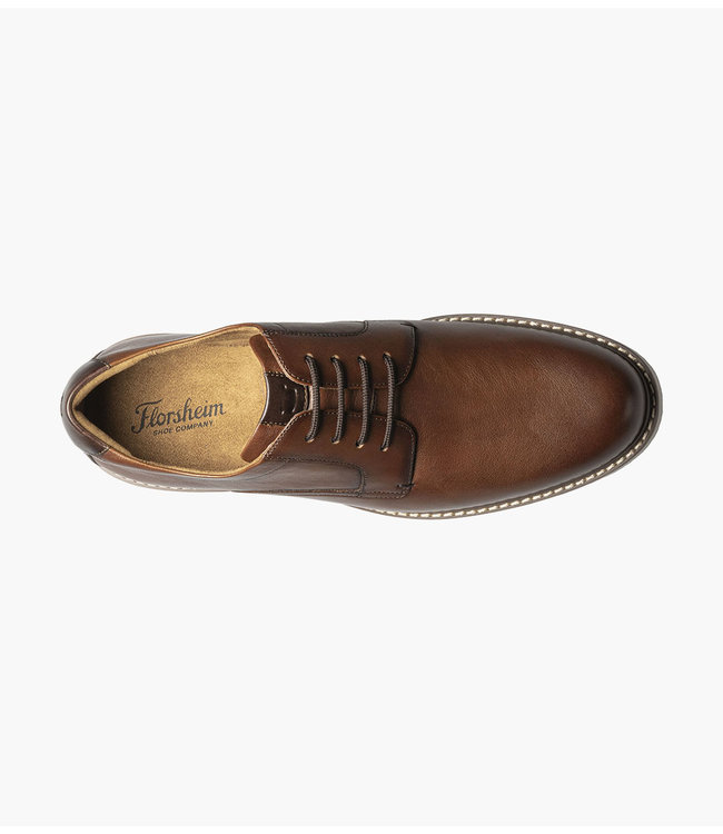 Florsheim Norwalk Plain Toe Oxford Cognac