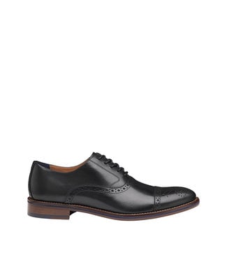 Johnston & Murphy Conard 2.0 Cap Toe Black