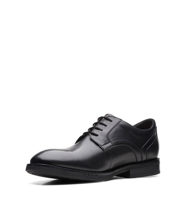 Clarks Un Hugh Lace Noir
