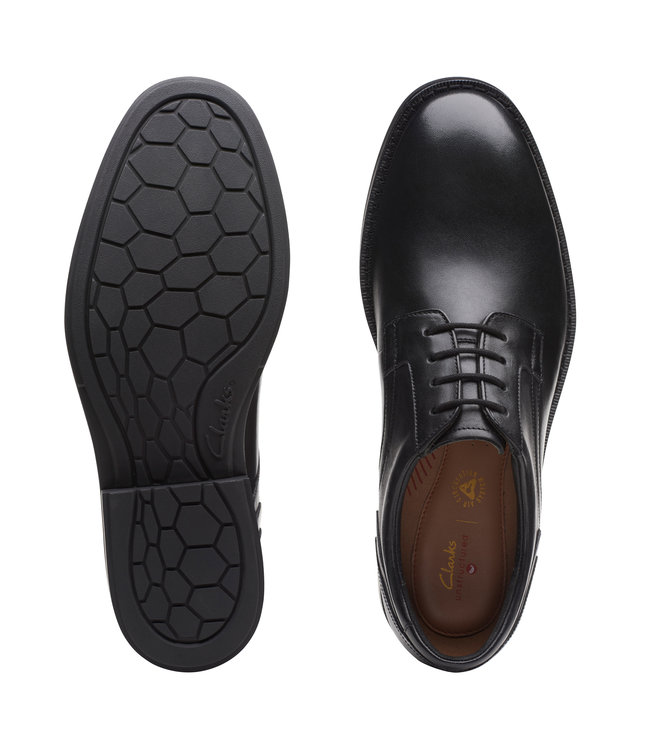 Clarks Un Hugh Lace Noir