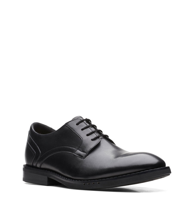 Clarks Un Hugh Lace Noir