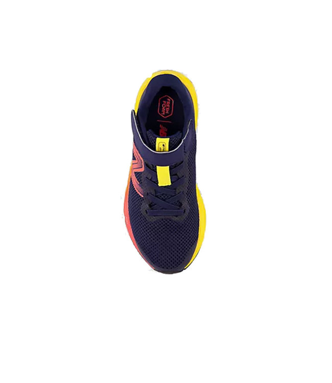 New Balance Kid's - Fresh Foam Arishi v4 Team navy /Electric red / Egg yolk