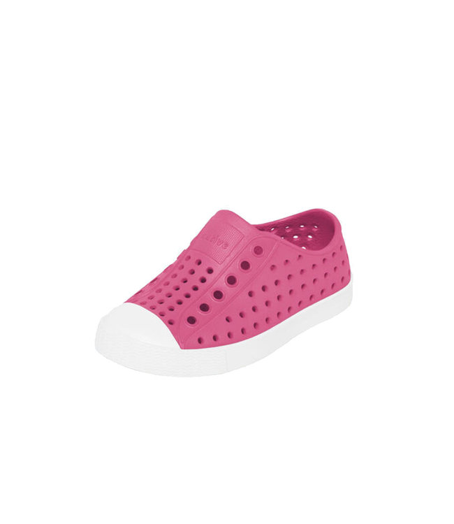 Native Kid's - Jefferson Hollywood Pink/ Shell White