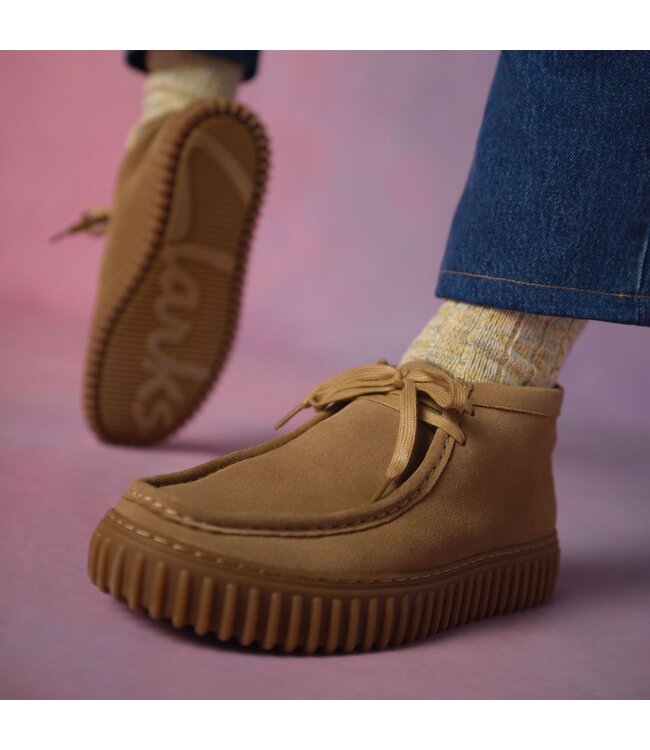 Clarks Torhill Hi Dark Sand