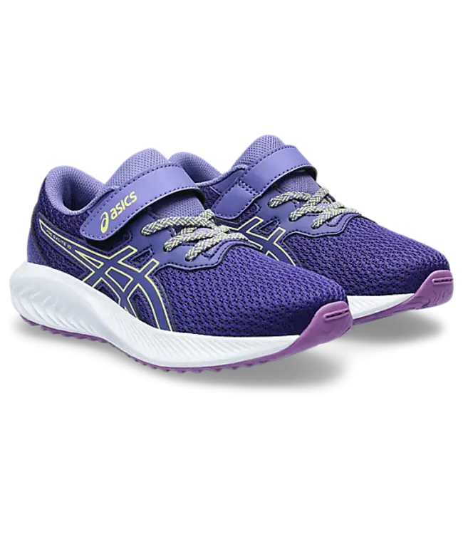 Asics  Enfants - Pre Excite 10 PS Aubergine/Jaune Vif