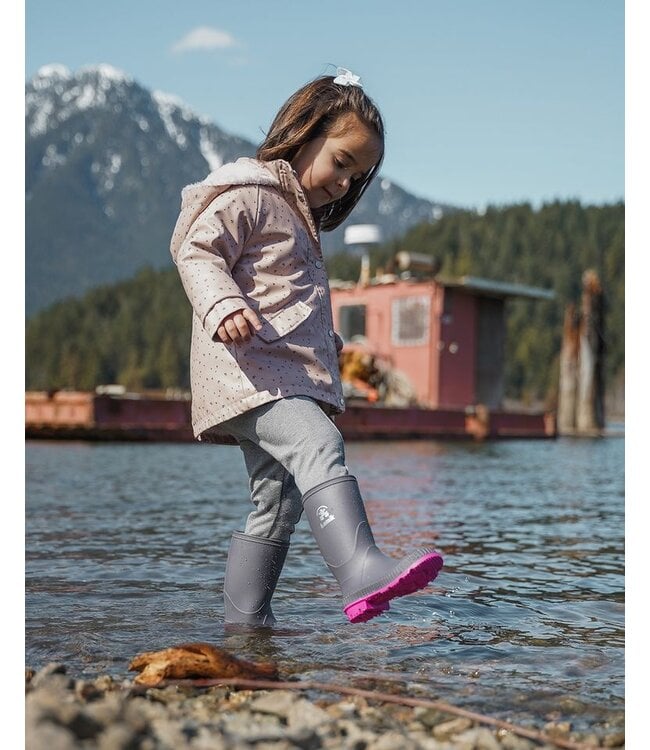 Kamik Kid's - Stomp Grey & Magenta