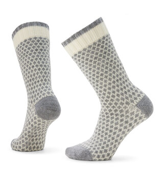 Smartwool Everyday Popcorn Polka Dot Crew Socks Natural