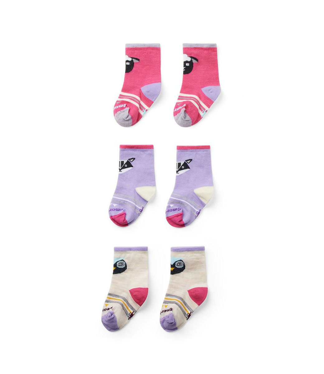 Smartwool Toddler Trio Socks Power Pink Tony Pappas Footwear store