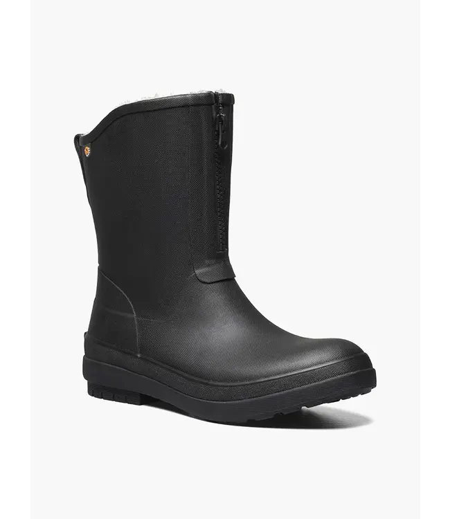 Bogs Amanda Plush II Zip Noir