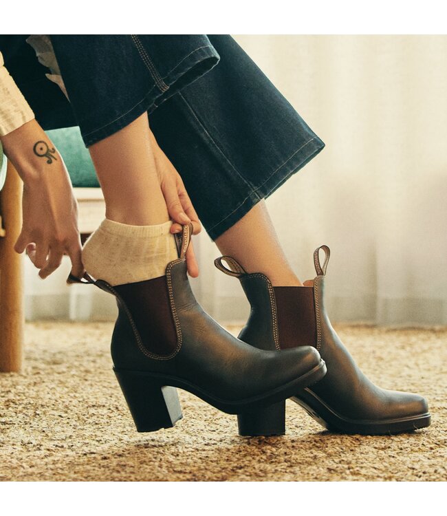 Blundstone 2366 Women's Series  High Heel Stout Brown
