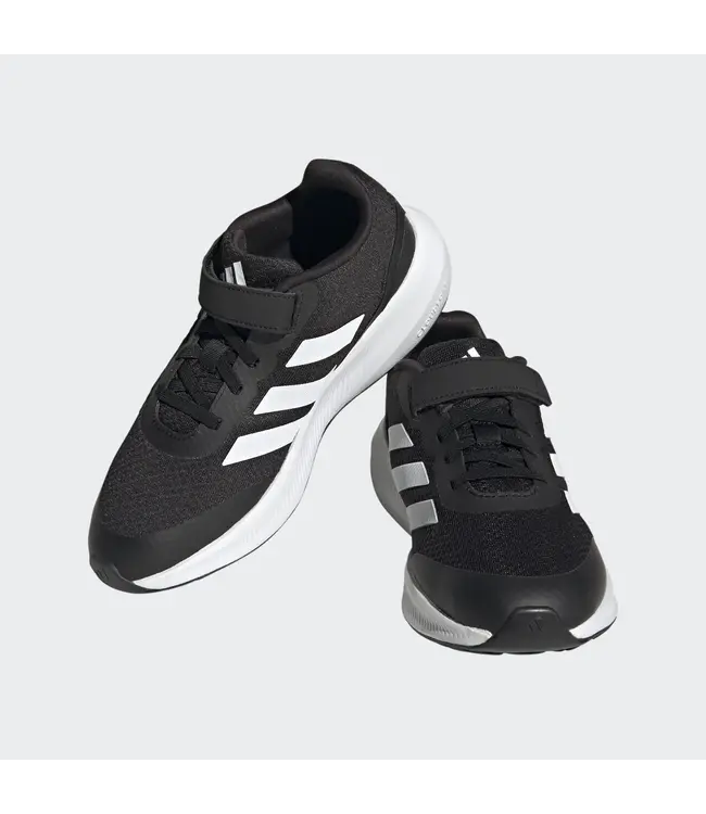 Adidas Enfants - RUNFALCON 3.0 EL K Noir / Blanc