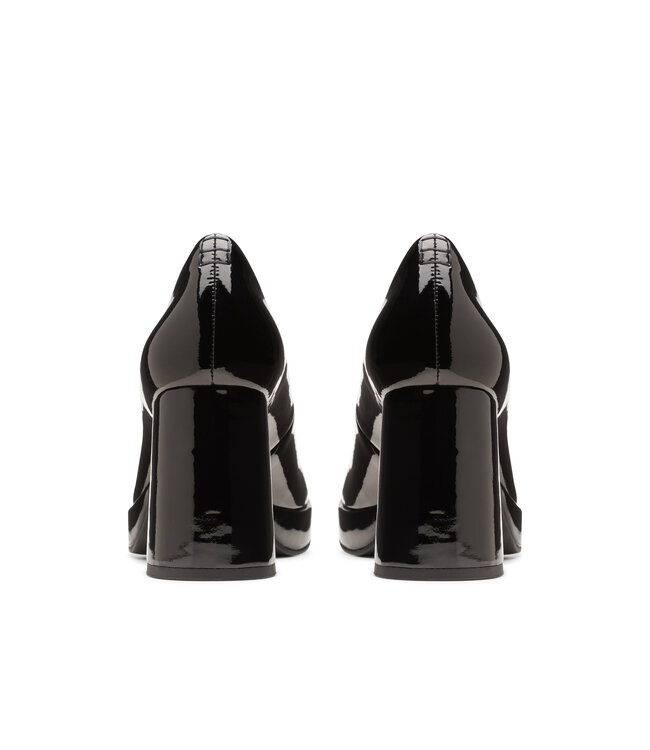 Clarks ZOYA85 Court Black