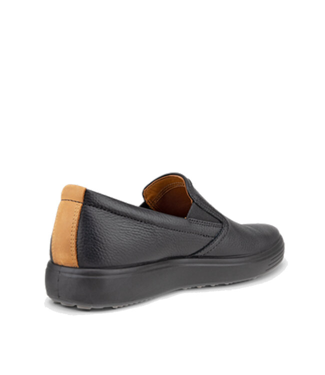 Ecco Soft 7 Slip-on Noir / Lion